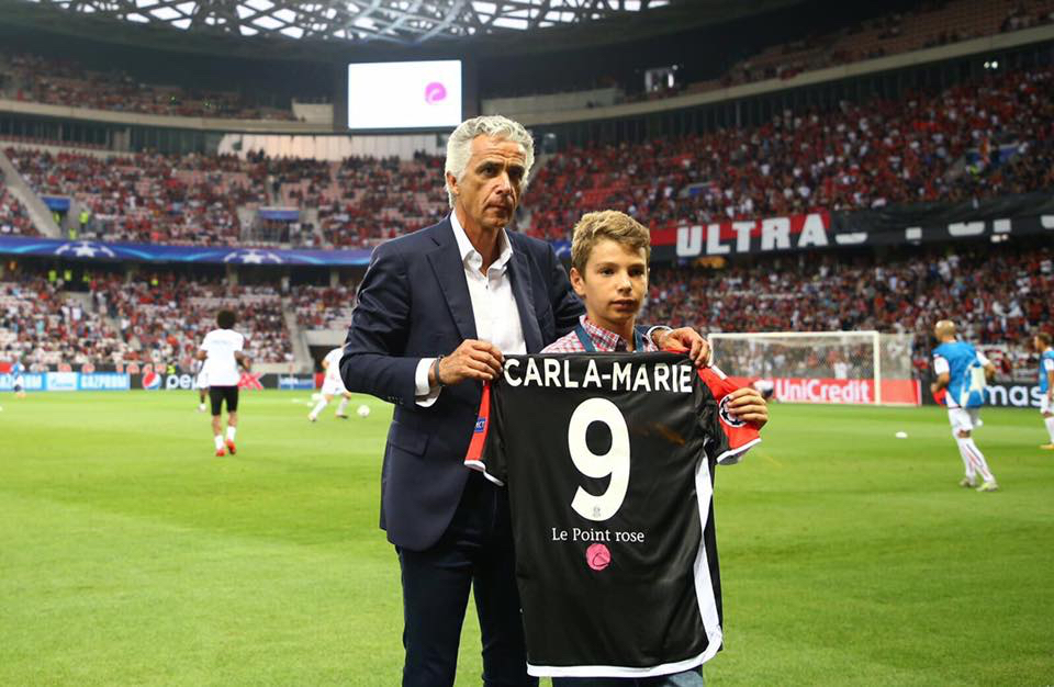 Le Point rose de Carla-Marie en Champions League avec Nice