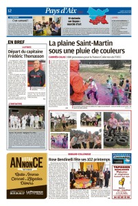 La Provence, 09 avril 2018