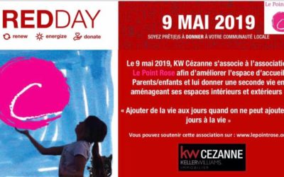 Un “Red Day” rose par l’agence immobilière Keller Williams Cézanne