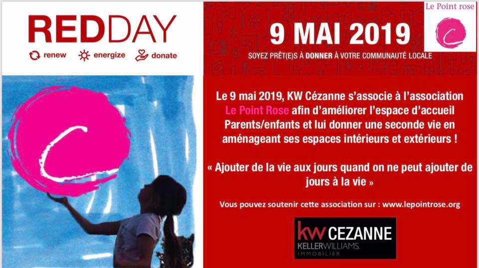 Un “Red Day” rose par l’agence immobilière Keller Williams Cézanne