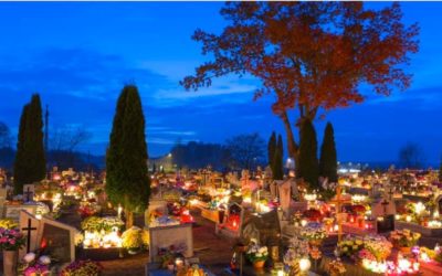 Toussaint 2019, Le Point rose a illuminé les cimetières !