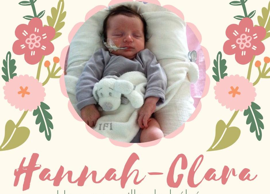 Hannah-Clara, une merveille de bébé