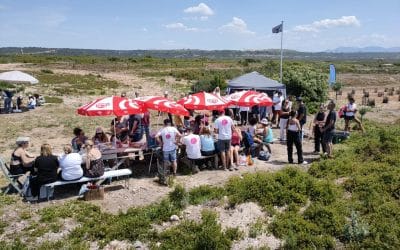 Journée de plantation à l’oliveraie de Léna