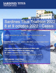 Sardines Titus Triathlon de Cassis