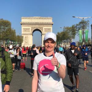 Marathon de Paris 2019 Sandrine